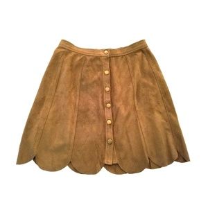 Button down skirt